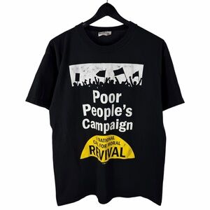 Vintage 90s Poor Peoples Campaign National Call For Revival History Shirt Size L